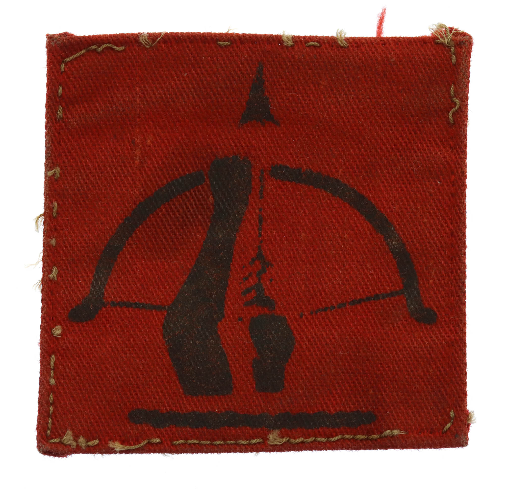 Anti-Aircraft Command Printed Formation Sign (1st Pattern)
