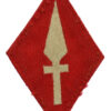 1st Corps Cloth Formation Sign