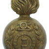 Victorian Worcestershire Artillery Volunteers Busby Plume Holder Badge (c.1865-78)