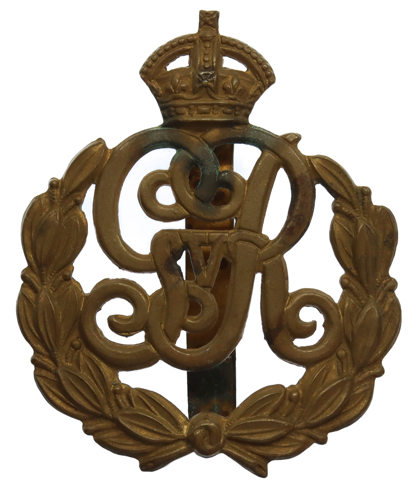 George V Military Provost Staff Corps Cap Badge