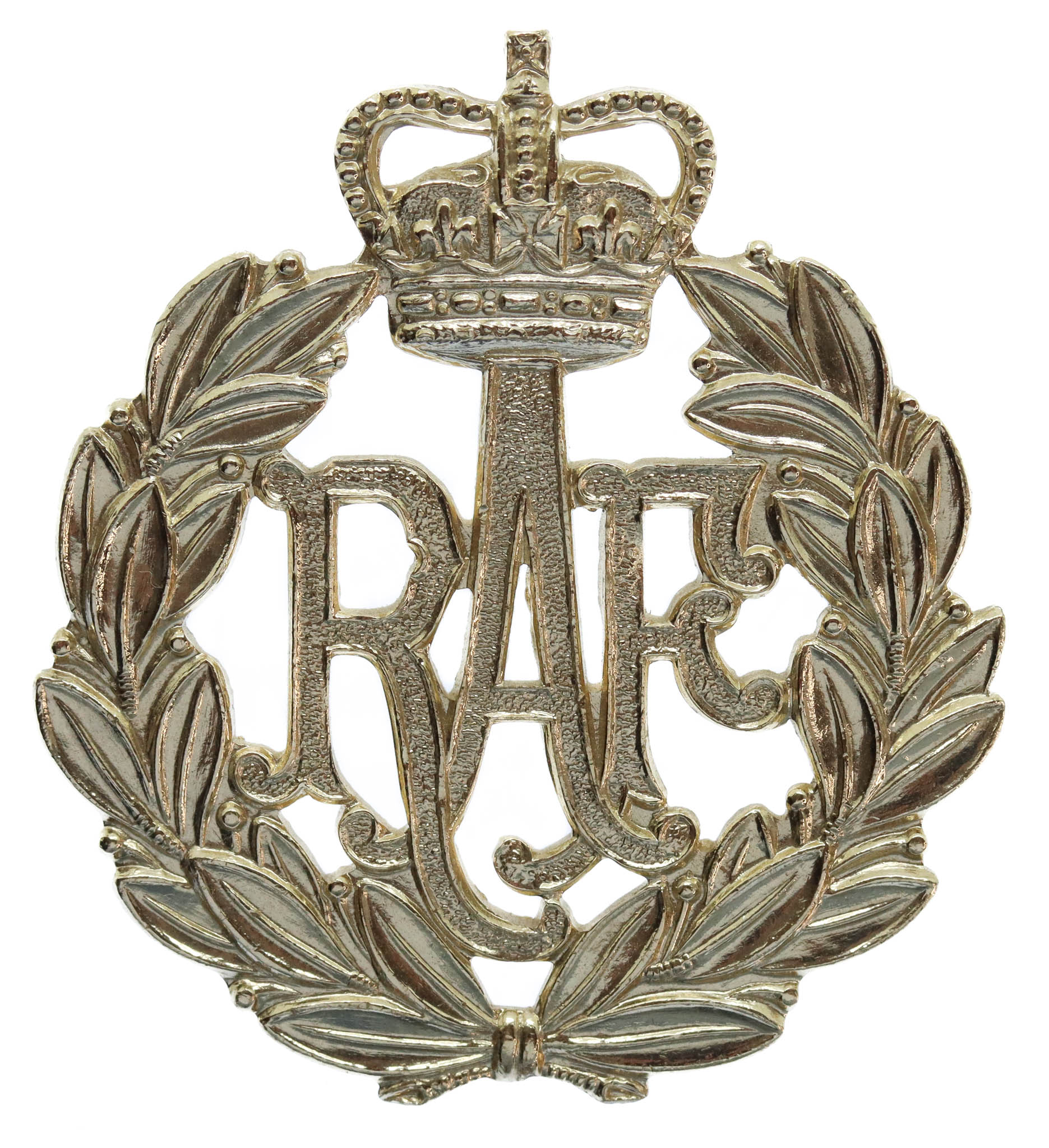 Royal Air Force (R.A.F.) Anodised (Staybrite) Cap Badge