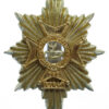 Worcestershire & Sherwood Foresters Anodised (Staybrite) Cap Badge