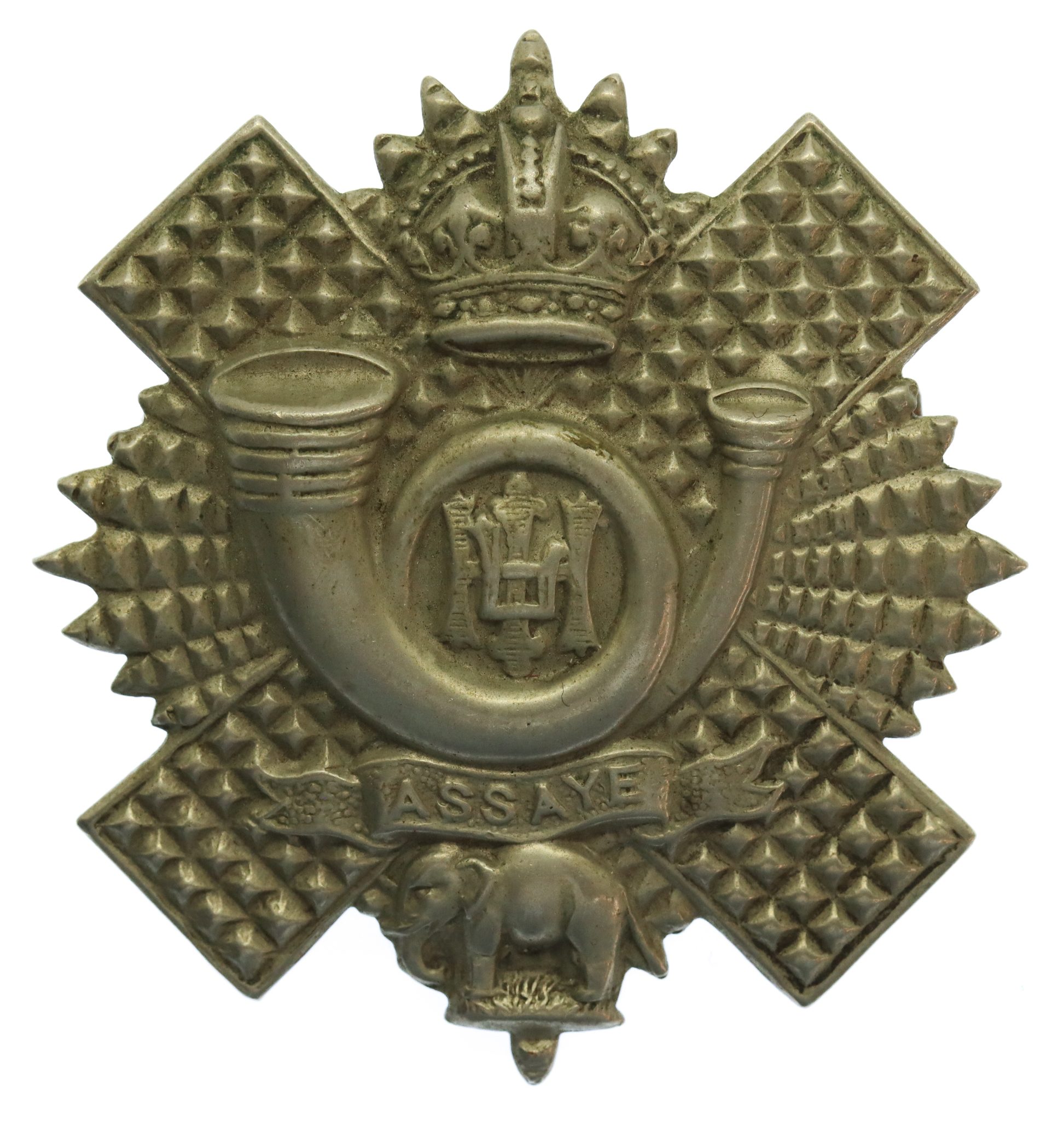 Highland Light Infantry (H.L.I.) Cap Badge - King's crown