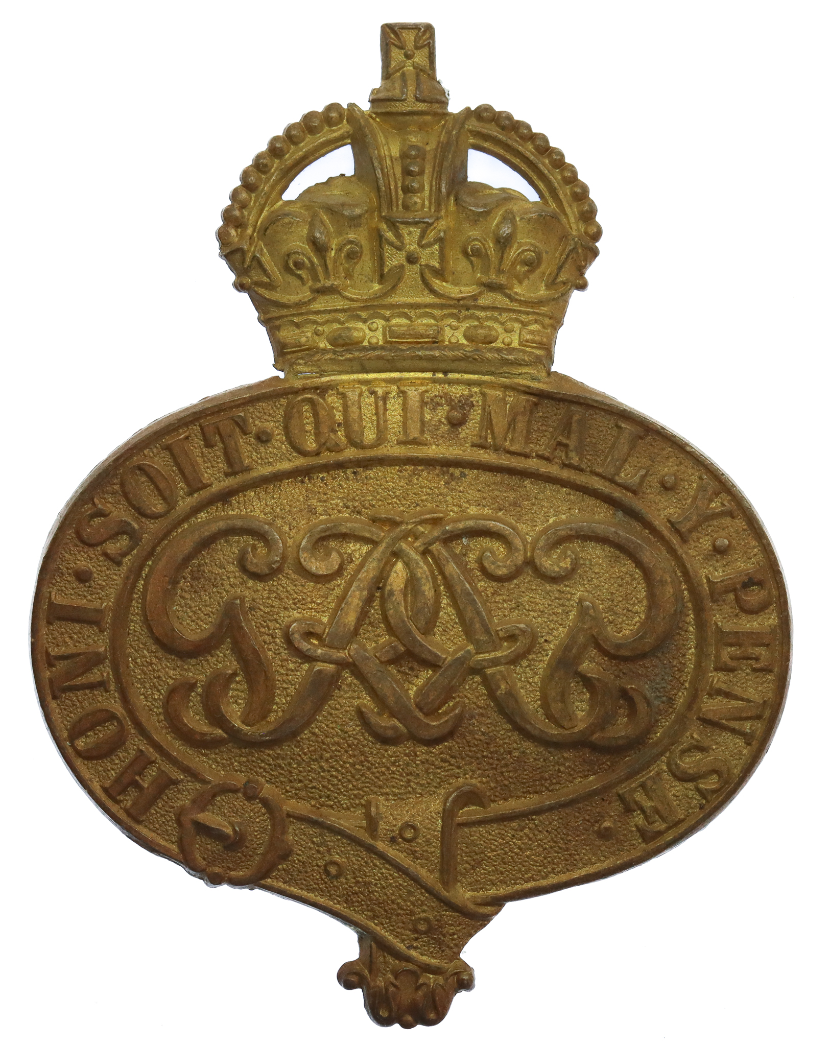 Grenadier Guards Valise Badge - King's Crown