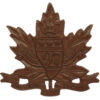  Canadian 97th Infantry Battalion (Toronto Americans) WW1 C.E.F. Cap Badge