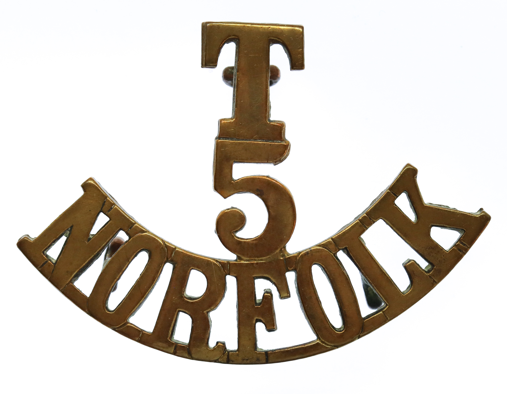 5th Territorial Bn. Norfolk Regiment (T/5/NORFOLK) Shoulder Title
