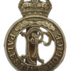 Palestine Police Cap Badge - King's Crown