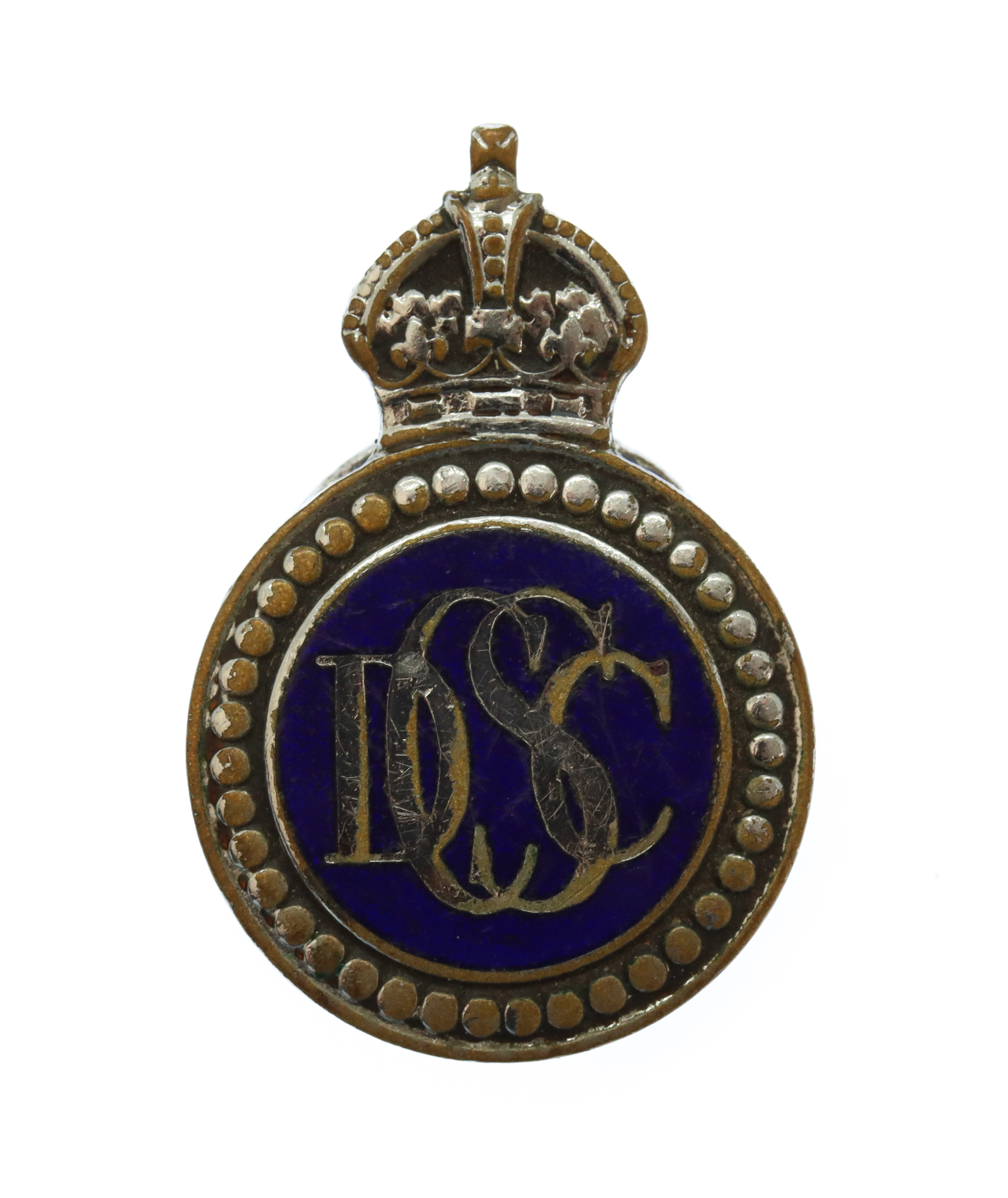 Derbyshire Constabulary Special Constable Enamelled Lapel Badge - King's Crown