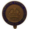Gloucestershire Special Constabulary Special Constable Enamelled Cap Badge - King's Crown