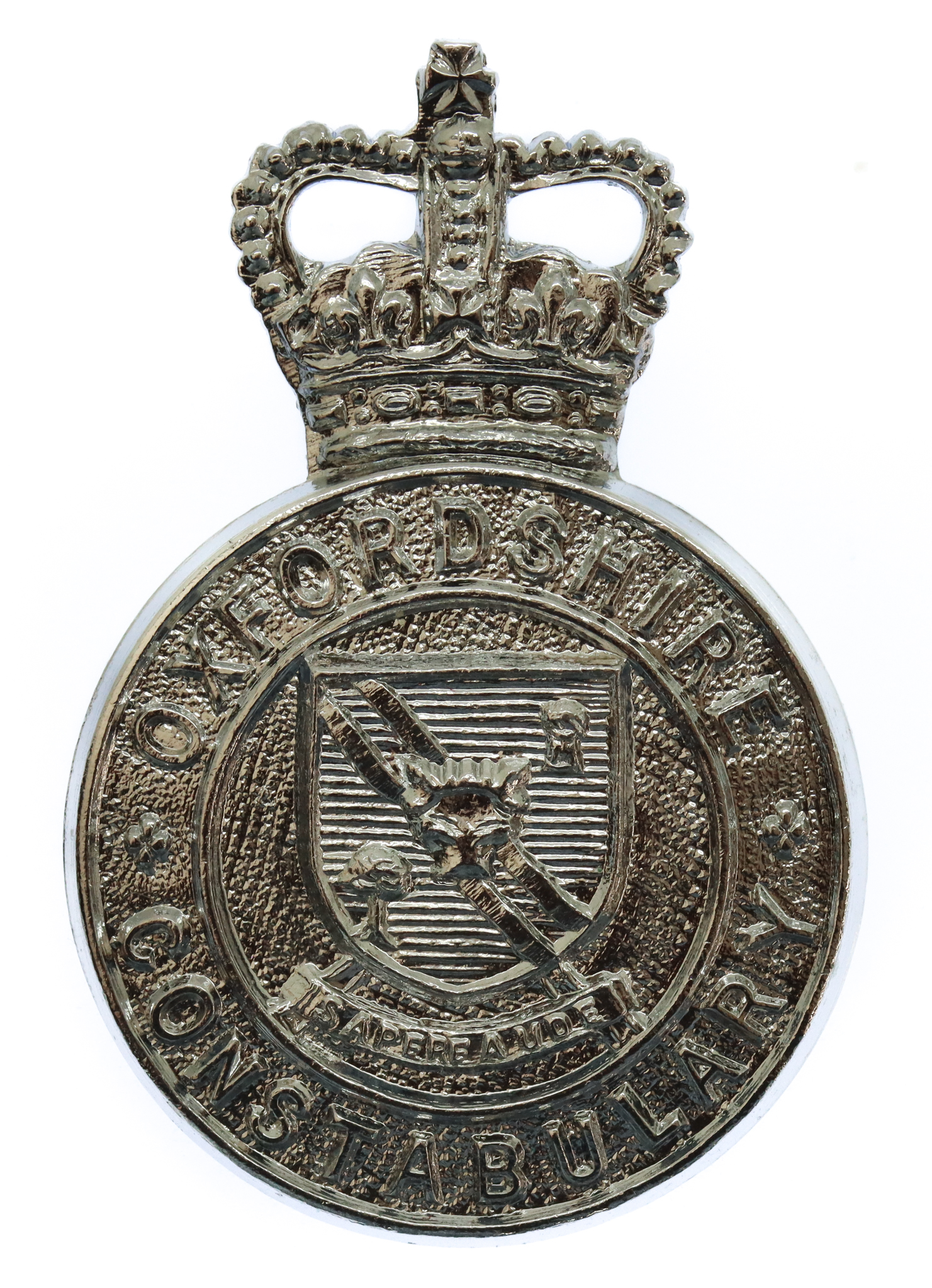 Oxfordshire Constabulary Cap Badge - Queen's Crown