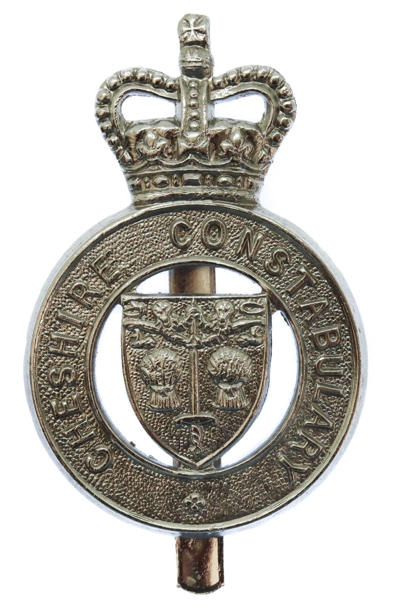 Cheshire Constabulary Cap Badge - Queen's Crown