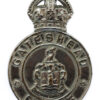 Gateshead Borough Police Cap Badge - King's Crown