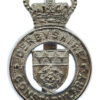 Derbyshire Constabulary Cap Badge - Queen's Crown