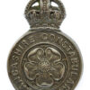 Lancashire Constabulary Cap Badge - King's Crown