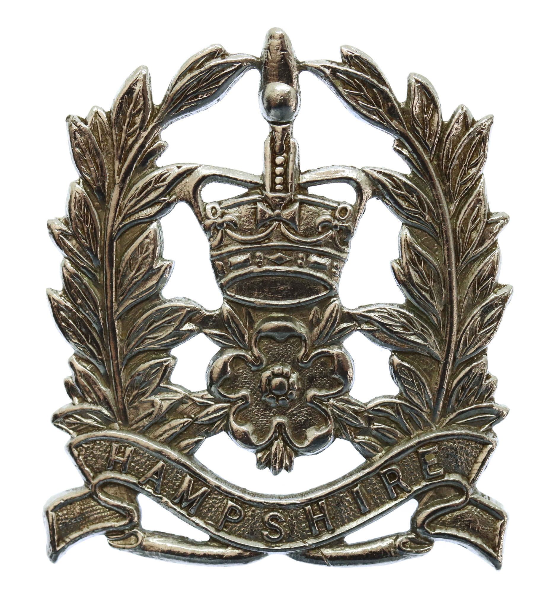 Hampshire Constabulary Constables Cap Badge - Queen's Crown
