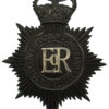 Cumberland & Westmoreland Constabulary Night Helmet Plate - Queen's Crown