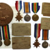 WW1 Campion Brothers Casualty Medal Group