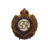 George VI Royal Engineers Enamelled Sweetheart Brooch/Lapel Pin Badge