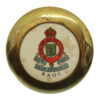 Royal Army Ordinance Corps (R.A.O.C.) Sweetheart Brooch - King's Crown