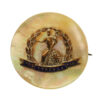 Norfolk Regiment Mother of Pearl Sweetheart Brooch