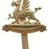 University of Wales O.T.C. Anodised (Staybrite) Cap Badge