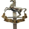 Liverpool University O.T.C. Anodised (Staybrite) Cap Badge