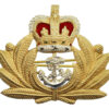 Royal Navy Officer's Beret Badge - Queen's Crown