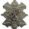 Glasgow Highlanders (Highland Light Infantry) Anodised (Staybrite) Cap Badge