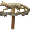Queen's Own Yeomanry Anodised (Staybrite) Cap Badge