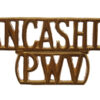 Lancashire Regiment (LANCASHIRE/PWV) Shoulder Title