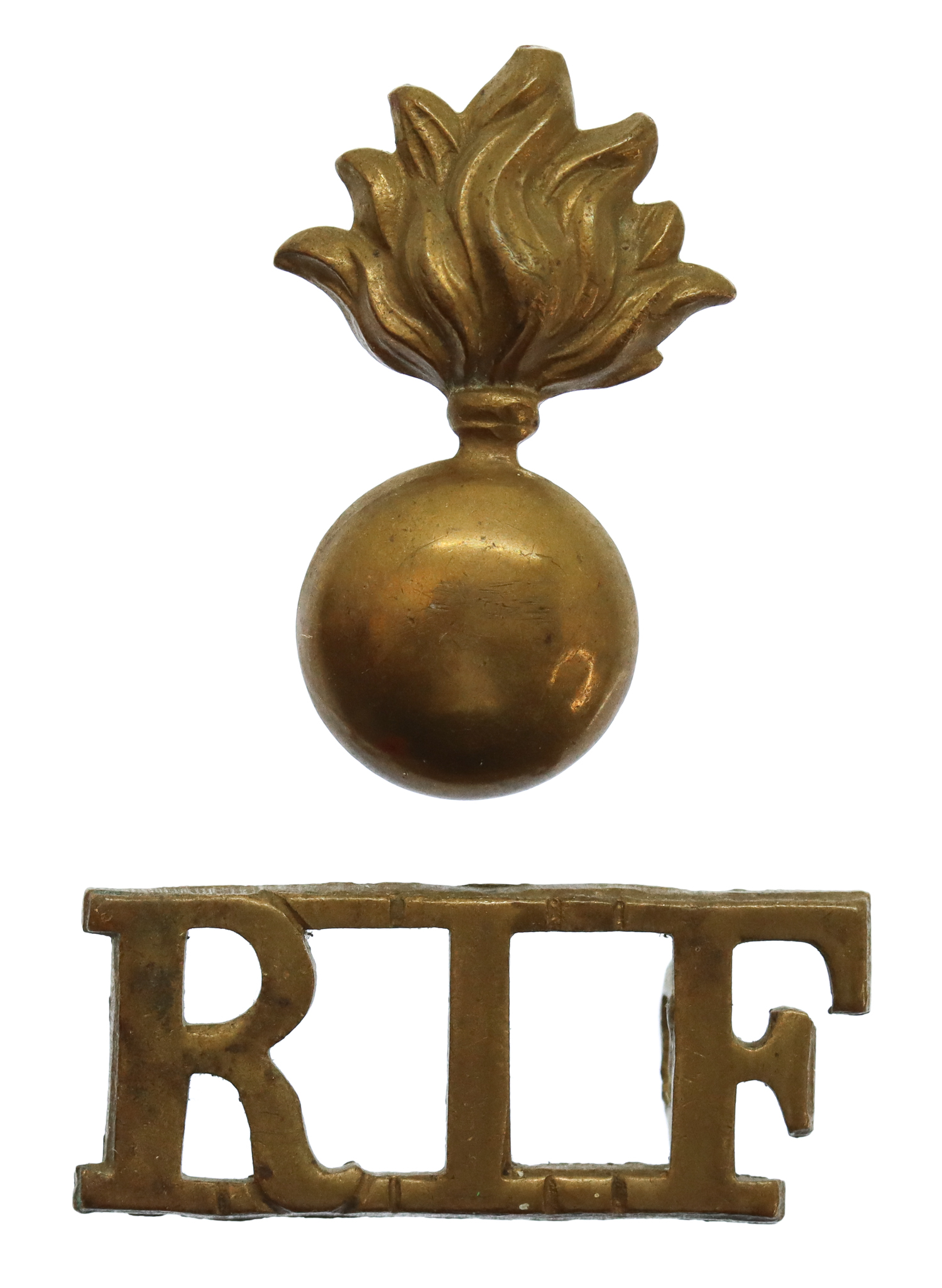 Royal Irish Fusiliers (Grenade/R.I.F.) Shoulder Title