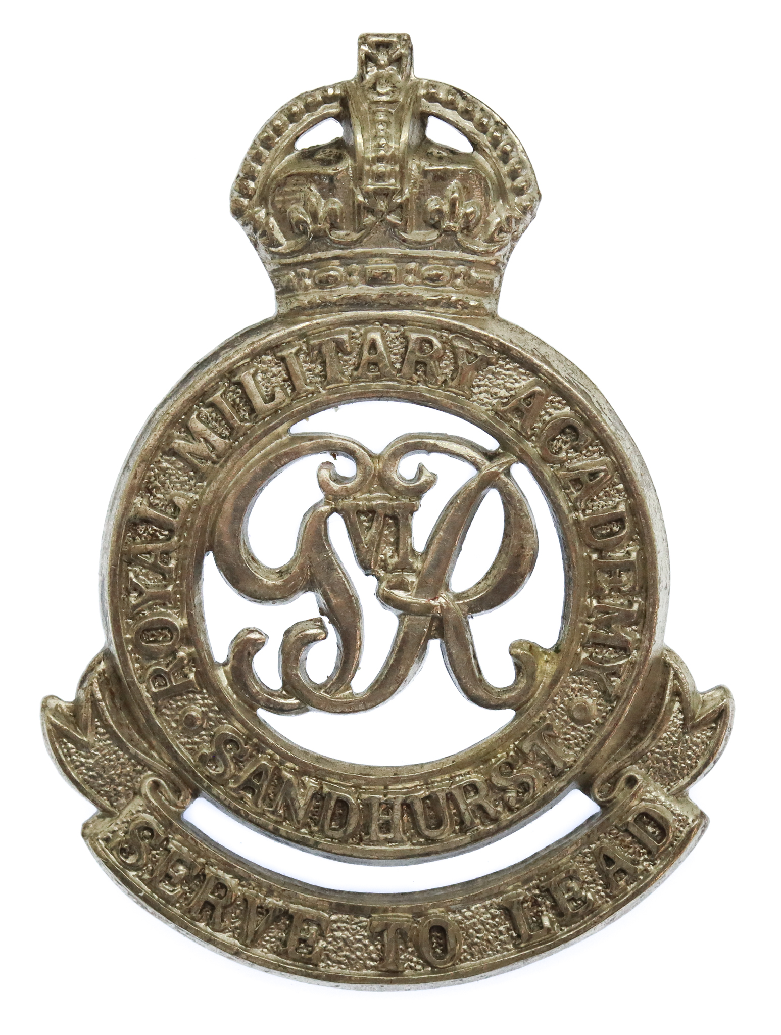George VI Royal Military Academy Sandhurst Cap Badge