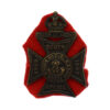 1st Cadet Bn. King's Royal Rifle Corps (K.R.R.C.) Beret Badge - King's Crown