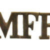 Military Foot Police (M.F.P.) Shoulder Title