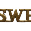 South Wales Borderers (SWB) Shoulder Title