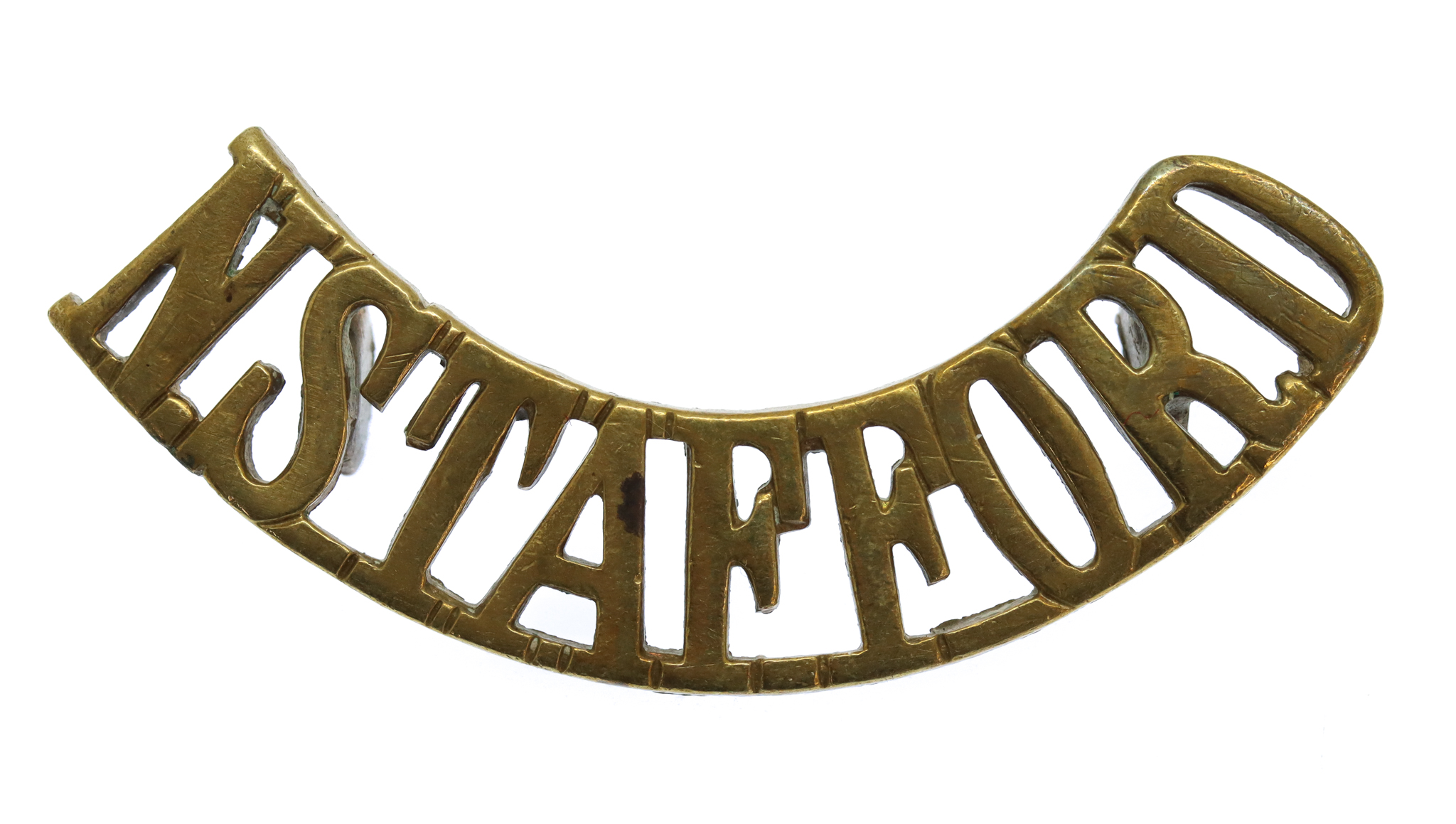 North Staffordshire Regiment (N.STAFFORD) Shoulder Title