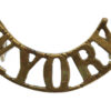 West Yorkshire Regiment (W.YORK) Shoulder Title