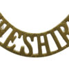 Cheshire Regiment (CHESHIRE) Shoulder Title