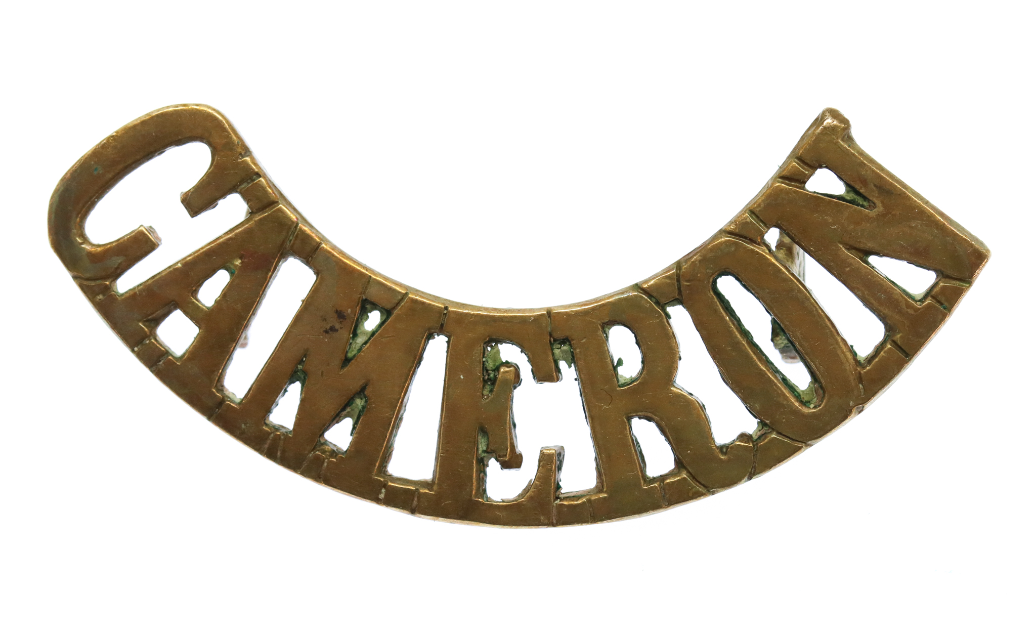 Queen's Own Cameron Highlanders (CAMERON) Shoulder Title