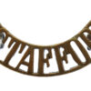 South Staffordshire Regiment (S.STAFFORD) Shoulder Title