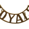 Loyal North Lancashire Regiment (LOYALS) Shoulder Title