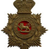 Victorian King's Own (Royal Lancaster) Regiment Helmet Plate 