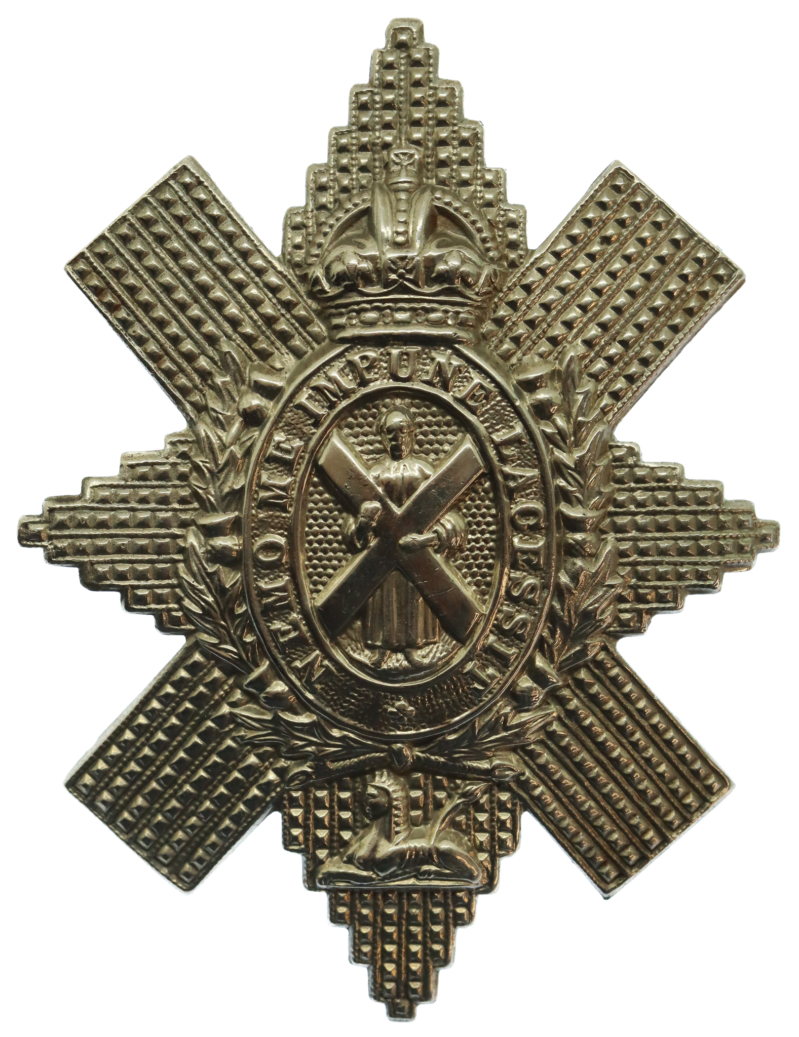 Black Watch (The Royal Highlanders) Cap Badge - King's Crown