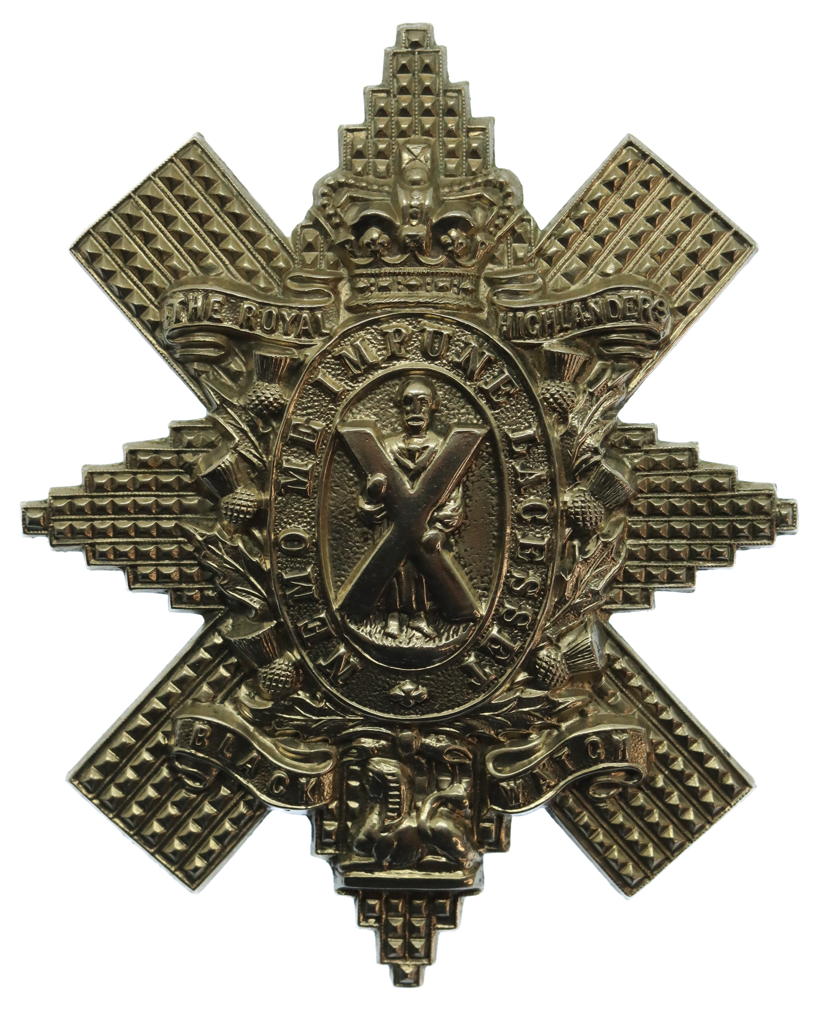 Victorian Black Watch (The Royal Highlanders) Cap Badge