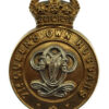 7th Queen's Own Hussars Cap Badge - King's Crown