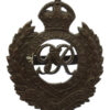 George VI Royal Engineers Officer's Service Dress Cap Badge