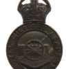 Royal Military Academy Woolwich Officer Cadet Cap Badge - King's Crown