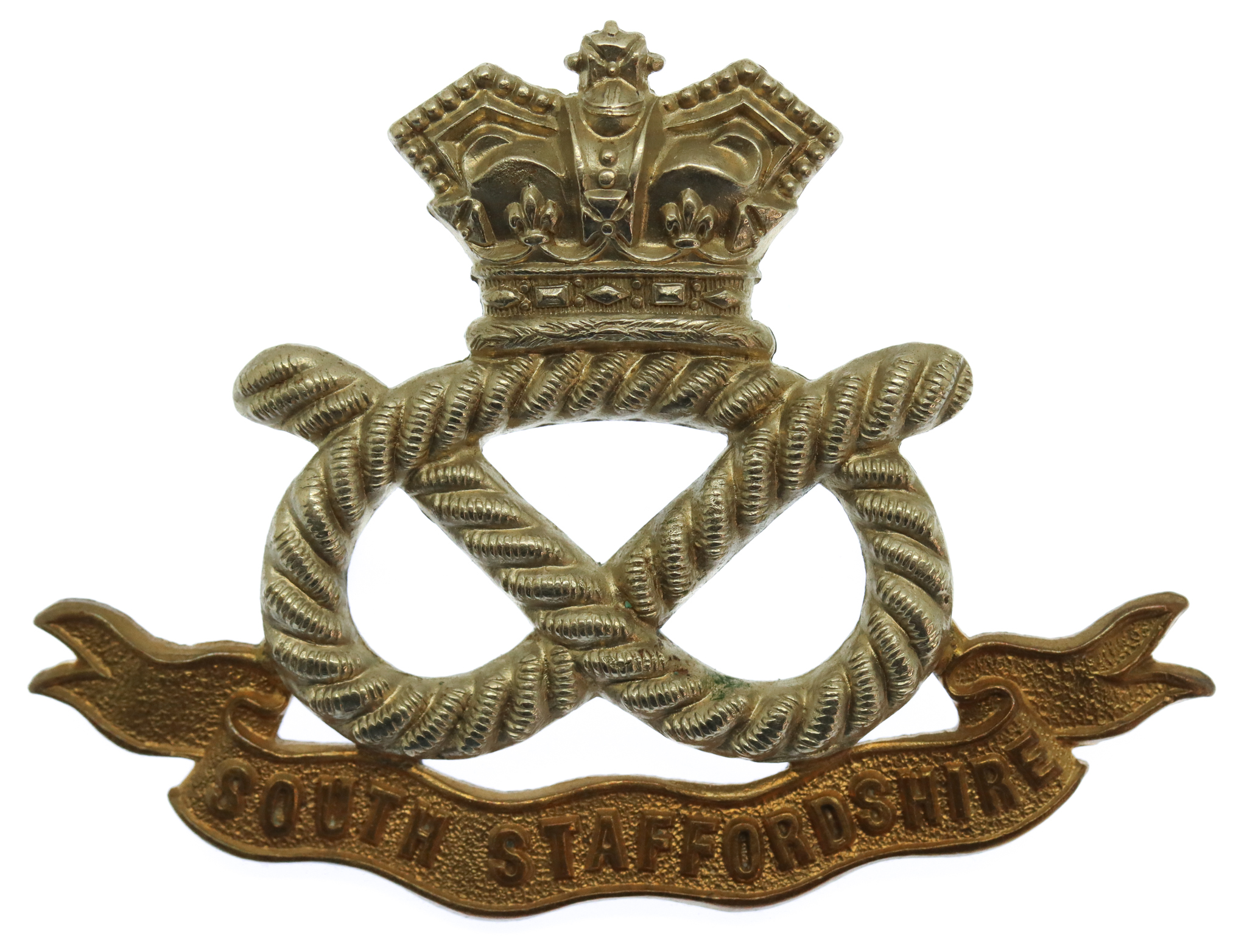 Victorian South Staffordshire Regiment Cap Badge
