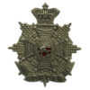 Victorian Border Regiment Forage Cap Badge