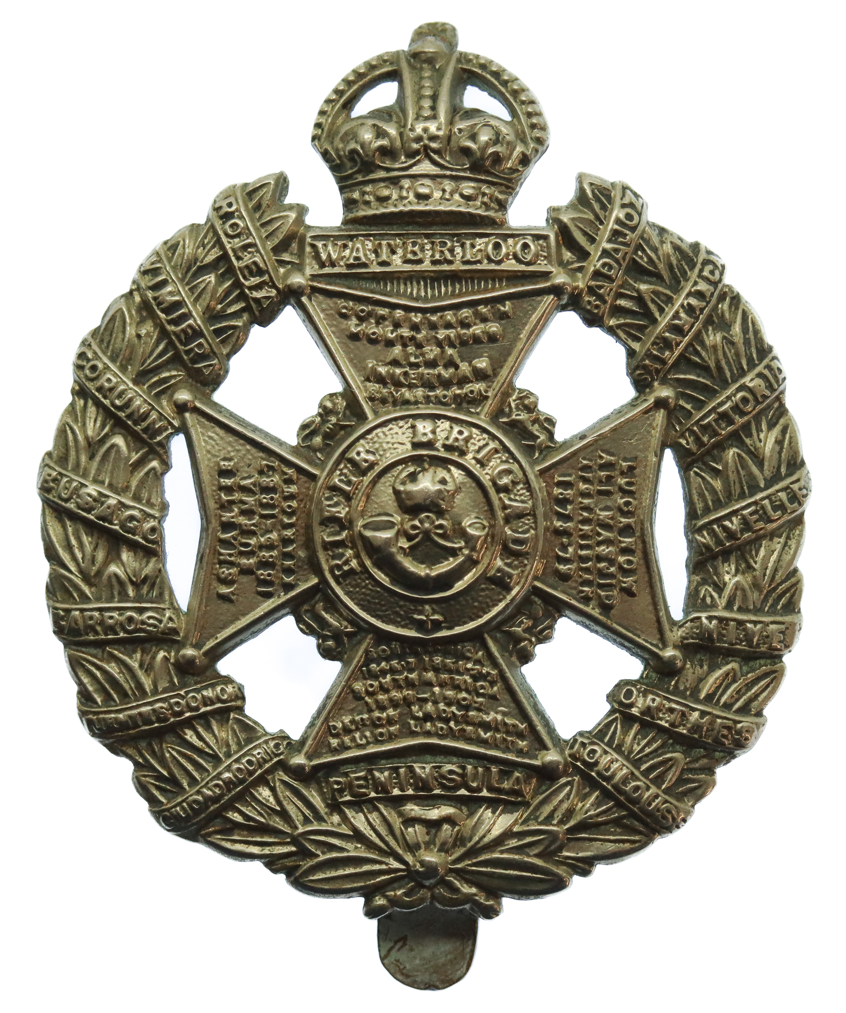 Rifle Brigade Cap Badge - King's Crown